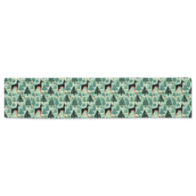 Load image into Gallery viewer, Christmas Glades Guardian Doberman Table Runner-Home Decor-Christmas, Doberman, Home Decor-ONE SIZE-2