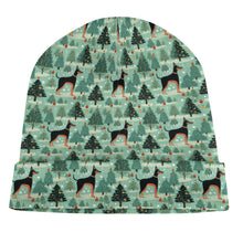 Load image into Gallery viewer, Christmas Glades Guardian Doberman Warm Christmas Beanie-Accessories-Accessories, Christmas, Doberman, Dog Mom Gifts, Hats-ONE SIZE-5