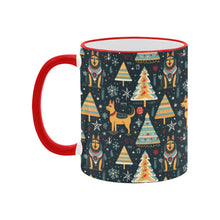 Load image into Gallery viewer, Christmas Groove Guardian German Shepherds Coffee Mug-5