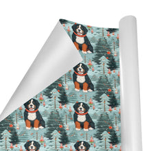 Load image into Gallery viewer, Christmas Jubilee Berense Mountain Dog Christmas Gift Wrapping Paper - 2 Rolls-Christmas Ornament-Bernese Mountain Dog,Christmas,Wrapping Paper-3