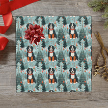Load image into Gallery viewer, Christmas Jubilee Berense Mountain Dog Christmas Gift Wrapping Paper - 2 Rolls-Christmas Ornament-Bernese Mountain Dog,Christmas,Wrapping Paper-1