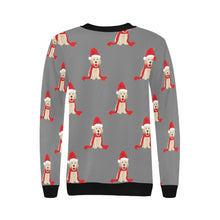 Load image into Gallery viewer, Christmas Labrador Love Women&#39;s Sweatshirt-Apparel-Apparel, Labrador, Sweatshirt-12