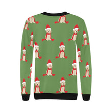Load image into Gallery viewer, Christmas Labrador Love Women&#39;s Sweatshirt-Apparel-Apparel, Labrador, Sweatshirt-18