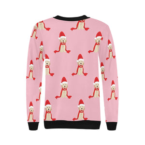 Christmas Labrador Love Women's Sweatshirt-Apparel-Apparel, Labrador, Sweatshirt-5