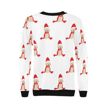 Load image into Gallery viewer, Christmas Labrador Love Women&#39;s Sweatshirt-Apparel-Apparel, Labrador, Sweatshirt-6
