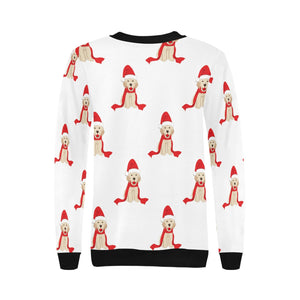 Christmas Labrador Love Women's Sweatshirt-Apparel-Apparel, Labrador, Sweatshirt-6