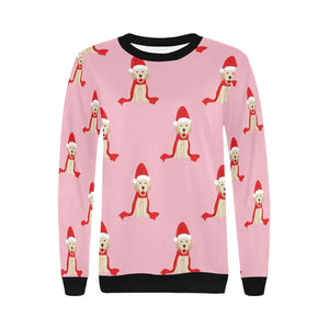 Christmas Labrador Love Women's Sweatshirt-Apparel-Apparel, Labrador, Sweatshirt-7