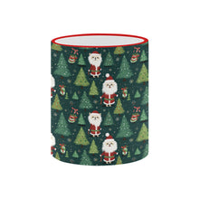 Load image into Gallery viewer, Christmas Masquerade Maltese Coffee Mug-5