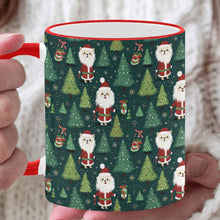 Load image into Gallery viewer, Christmas Masquerade Maltese Coffee Mug-White7-ONE SIZE-1