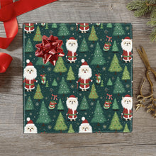 Load image into Gallery viewer, Christmas Masquerade Maltese Gift Wrapping Paper - 2 Rolls-Christmas Ornament-Christmas,Maltese,Wrapping Paper-1