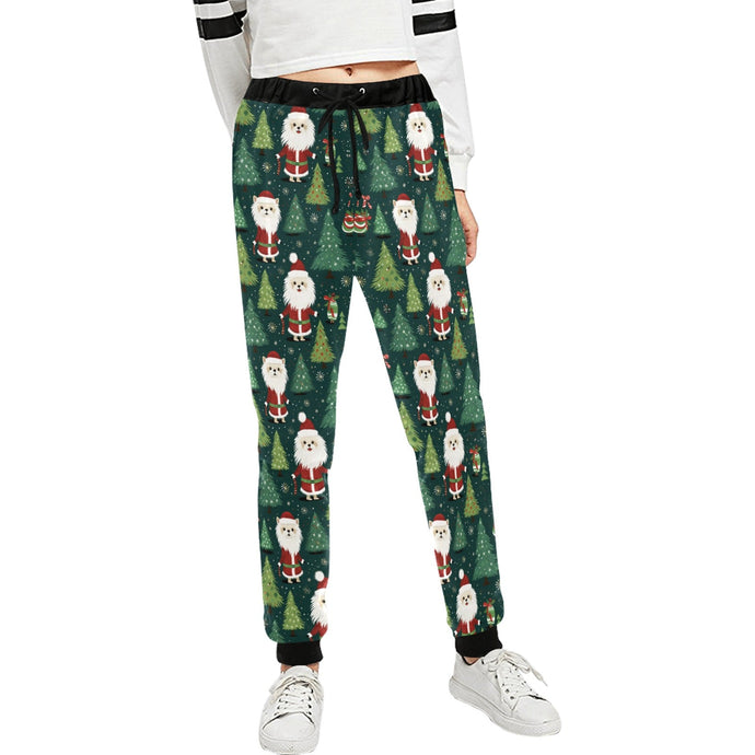 Christmas Masquerade Maltese Unisex Sweatpants-Apparel-Apparel, Christmas, Dog Dad Gifts, Dog Mom Gifts, Maltese, Pajamas-XS-1