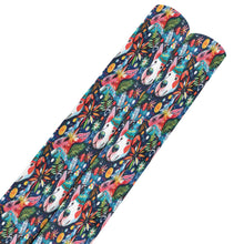 Load image into Gallery viewer, Christmas Pit Bull Party Palette Gift Wrapping Paper - 2 Rolls-Christmas Ornament-Christmas,Pit Bull,Wrapping Paper-Pit Bull-5