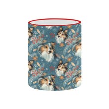 Load image into Gallery viewer, Christmas Snowflake Shelties Coffee Mug-5