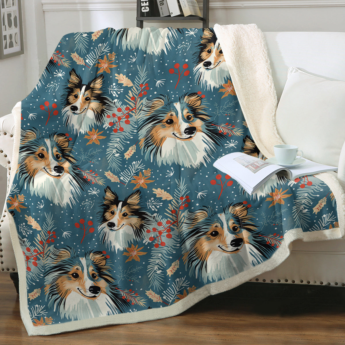 Dog Themed Blankets Warm Stylish iLoveMy.Pet Tagged Shetland Sheepdog Page 2