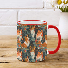 Load image into Gallery viewer, Christmas Starlight Shelties Coffee Mug-2