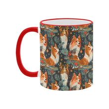 Load image into Gallery viewer, Christmas Starlight Shelties Coffee Mug-3