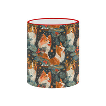 Load image into Gallery viewer, Christmas Starlight Shelties Coffee Mug-5