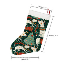 Load image into Gallery viewer, Christmas Wonderland Bull Terriers Christmas Stocking-Christmas Ornament-Bull Terrier, Christmas, Home Decor-26X42CM-White1-4