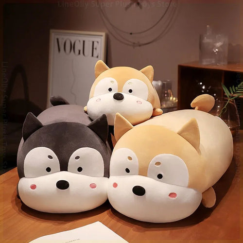 Chubby Kawaii Chihuahuas Stuffed Animal Plush Pillows-Stuffed Animals-Chihuahua, Home Decor, Pillows, Stuffed Animal-1