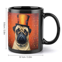 Load image into Gallery viewer, Circus Ringmaster Pug Coffee Mug-4
