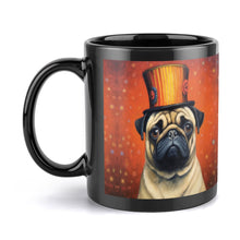 Load image into Gallery viewer, Circus Ringmaster Pug Coffee Mug-5