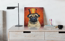 Load image into Gallery viewer, Circus Ringmaster Pug Framed Wall Art Poster-Art-Dog Art, Home Decor, Pug-2