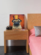 Load image into Gallery viewer, Circus Ringmaster Pug Framed Wall Art Poster-Art-Dog Art, Home Decor, Pug-3