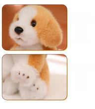 Load image into Gallery viewer, Cocker Spaniel Keychain - Fluffy Sitting Cocker Spaniel Plush Toy Design-5
