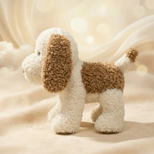 Load image into Gallery viewer, Cocker Spaniel Plush Toy - Brown Roan and White and Tan Coat Colors-3