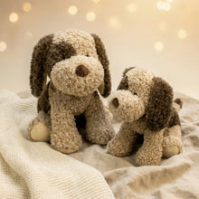 Load image into Gallery viewer, Cocker Spaniel Plush Toy - Brown Roan and White and Tan Coat Colors-5
