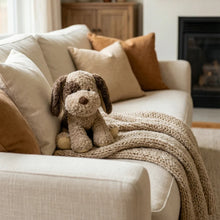 Load image into Gallery viewer, Cocker Spaniel Plush Toy - Brown Roan and White and Tan Coat Colors-8