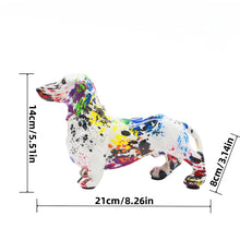 Load image into Gallery viewer, Color Blend Dachshund Resin Statues-3-8