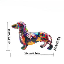 Load image into Gallery viewer, Color Blend Dachshund Resin Statues-4-11