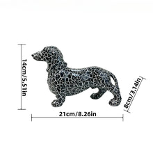 Load image into Gallery viewer, Color Blend Dachshund Resin Statues-5-10