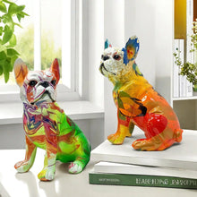 Load image into Gallery viewer, Color Blend French Bulldog Resin Statues-2