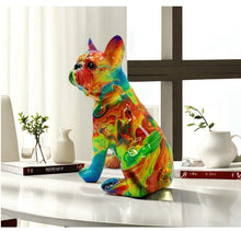 Load image into Gallery viewer, Color Blend French Bulldog Resin Statues-4