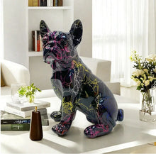 Load image into Gallery viewer, Color Blend French Bulldog Resin Statues-9