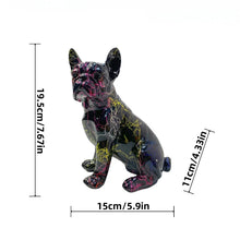 Load image into Gallery viewer, Color Blend French Bulldog Resin Statues-B-14