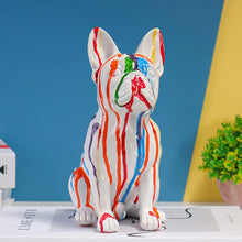 Load image into Gallery viewer, Color Drip French Bulldog Resin Statues-C-9