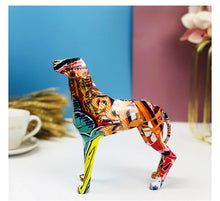 Load image into Gallery viewer, Color Splash Hydro Dip Art Vizsla Statues-Home Decor-Dog Dad Gifts, Dog Mom Gifts, Home Decor, Statue, Vizsla-19