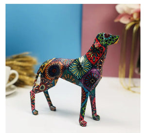 Color Splash Hydro Dip Art Vizsla Statues-Home Decor-Dog Dad Gifts, Dog Mom Gifts, Home Decor, Statue, Vizsla-20