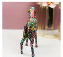 Load image into Gallery viewer, Color Splash Hydro Dip Art Vizsla Statues-Home Decor-Dog Dad Gifts, Dog Mom Gifts, Home Decor, Statue, Vizsla-5