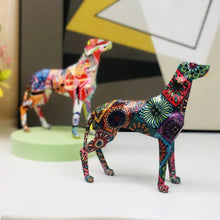 Load image into Gallery viewer, Color Splash Hydro Dip Art Vizsla Statues-Home Decor-Dog Dad Gifts, Dog Mom Gifts, Home Decor, Statue, Vizsla-6