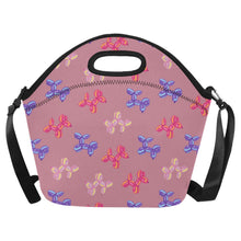 Load image into Gallery viewer, Colorful Balloon Poodles Neoprene Lunch Bag-PaleVioletRed-ONESIZE-11
