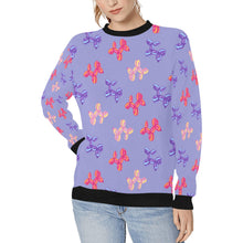 Load image into Gallery viewer, Colorful Balloon Poodles Sweatshirt for Women-Apparel-Apparel, Dog Mom Gifts, Poodle, Sweatshirt-Lavender Purple-S-7