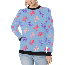 Load image into Gallery viewer, Colorful Balloon Poodles Sweatshirt for Women-Apparel-Apparel, Dog Mom Gifts, Poodle, Sweatshirt-Sky Blue-S-4