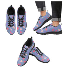 Load image into Gallery viewer, Colorful Balloon Poodles Women's Breathable Sneakers-Slate Blue-US13-5