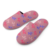Load image into Gallery viewer, Colorful Balloon Poodles Women's Cotton Mop Slippers-18