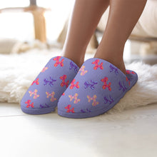 Load image into Gallery viewer, Colorful Balloon Poodles Women's Cotton Mop Slippers-40