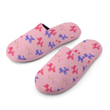 Load image into Gallery viewer, Colorful Balloon Poodles Women's Cotton Mop Slippers-6